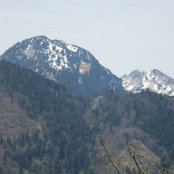 Kurzurlaub Brannenburg 2015 - 29.04.15 Riesenkopf<br>
Wendelstein vom Aufstieg