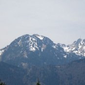 Kurzurlaub Brannenburg 2015 - 29.04.15 Riesenkopf <br>
Wendelstein vom Aufstieg
