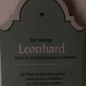 Kurzurlaub Brannenburg 2015 - 30.04.15 Petersberg <br>
Info zum Hl. Leonhard (Foto Doris)