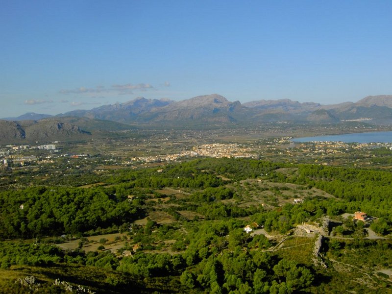 111026_Berge_vom_Vaume.jpg - Mallorca-Wanderungen - 26.10.2011 Talaia d' Alcudia  vom Vaume - Berge
