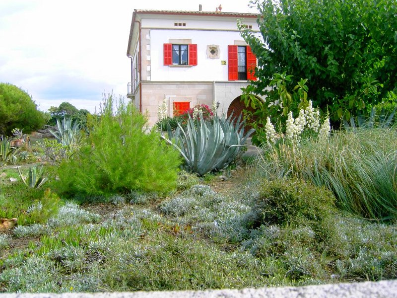 121013_Can_Picafort_1.jpg - Mallorca-Wanderungen - 09.10.2012 - Can Picafort  herrschaftliches Haus mit Garten