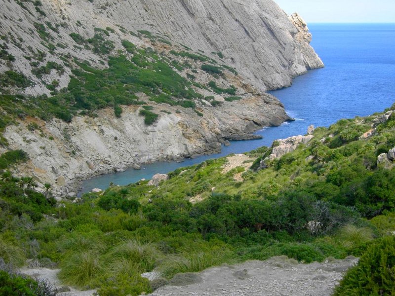 131017_Boquer_Bucht.jpg - Mallorca-Wanderungen - 17.10.2013   Cala Bóquer - Bucht 
