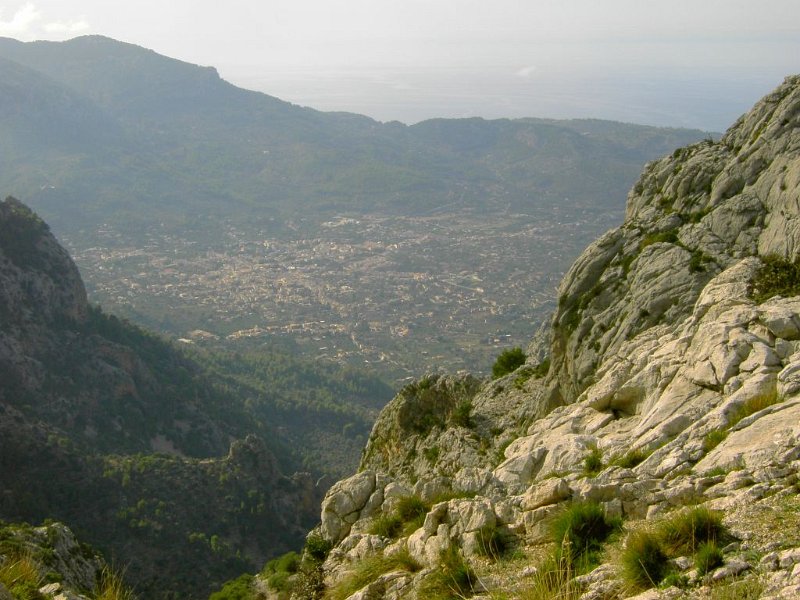 131018_Coma_Sema_Soller.jpg - Mallorca-Wanderungen - 18.10.2013   Coma Sema - Blick auf Soller 