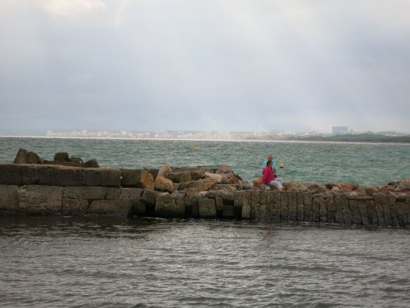 151019_Can_Picafort.jpg - Mallorca-Wanderungen - 19.10.2015 Strandwanderung  vom Strand - Can Picafort bei Sonne