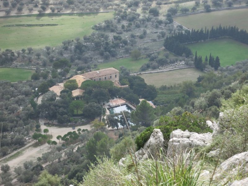 151021_Coma_Sema.jpg - Mallorca-Wanderungen - 21.10.2015 Coma Sema - Barrancones  vom Aufstieg - Coma Sema 