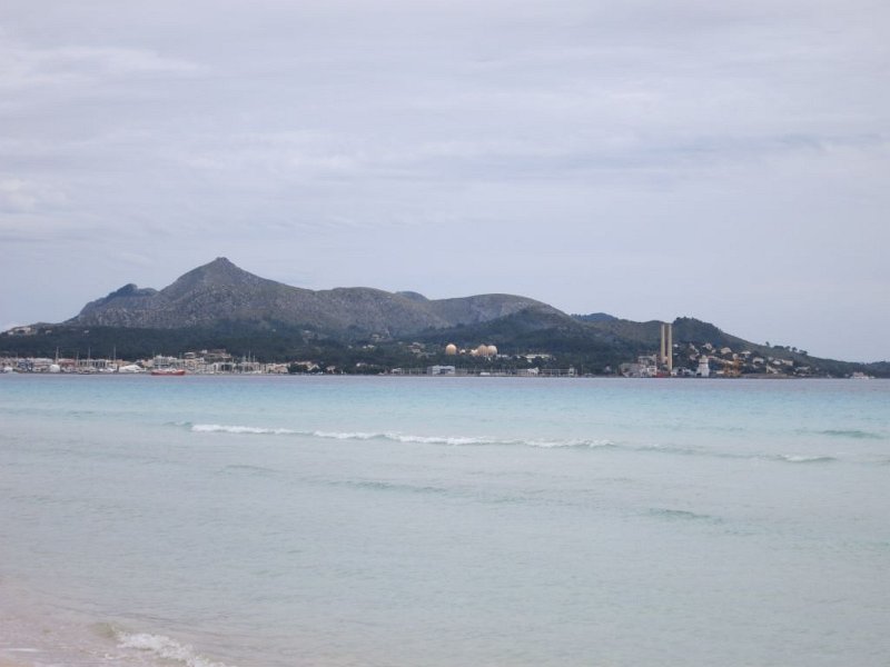 160405_Talaia.jpg - Mallorca-Wanderungen - 05.04.2016 Strandwanderung  von der Bucht  - Talaia d' Alcudia