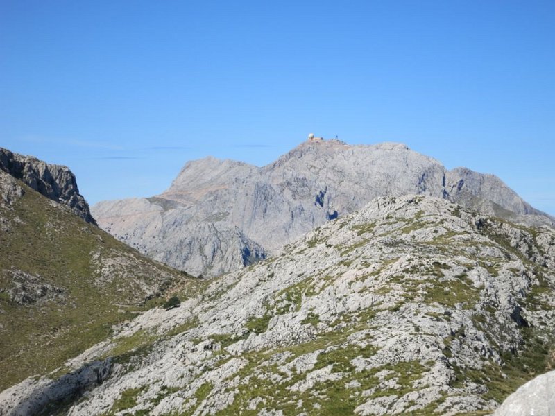 160417_Major.jpg - Mallorca-Wanderungen - 17.04.2016 Galileu  vom Gipfel - Puig Major 