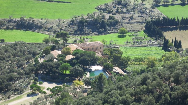 161027_Comasema.jpg - Mallorca-Wanderungen - 27.10.2016   L' Ofre über Comasema   am Ende des Aufstieges Barancones  -  Finca Comasema