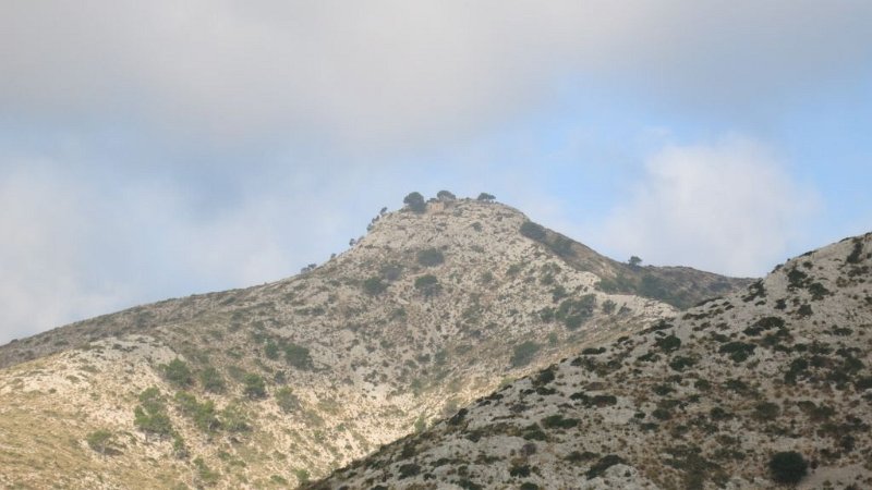 161029_Talaia.jpg - Mallorca-Wanderungen - 29.10.2016  Cova tancata   am Aufstieg zu Sa Teula  -  Talaia d' Alcudia