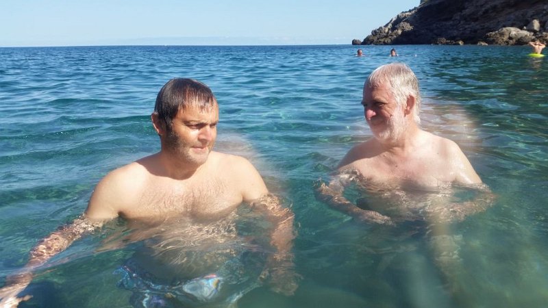 171013_Badenixen_L.jpg - Mallorca-Wanderungen - 13.10.2017 Talaia und Platja  Lennart, Anton, Helmuth - Badenixen (Foto Lennart)