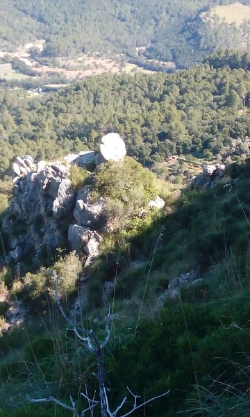 190309_Ninot.jpg - Mallorca-Wanderungen - 09.03.2019 Cuculla de Fartaritx - vom Aufstieg  El Ninot