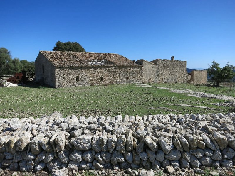 191008_Ruine.jpg - Mallorca-Wanderungen - 08.10.2019 - Fartaritx - Brotzeit  Ruine