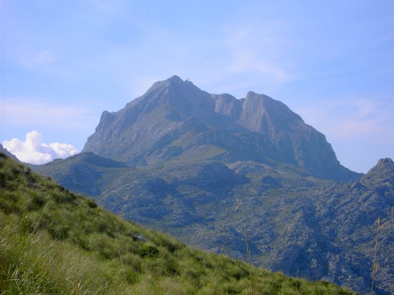 101024_PuigMaior_PuigRoig.jpg - Mallorca-Wanderungen - 24.10.2010 Sonntagswanderung  vom Rundweg - Puig Major