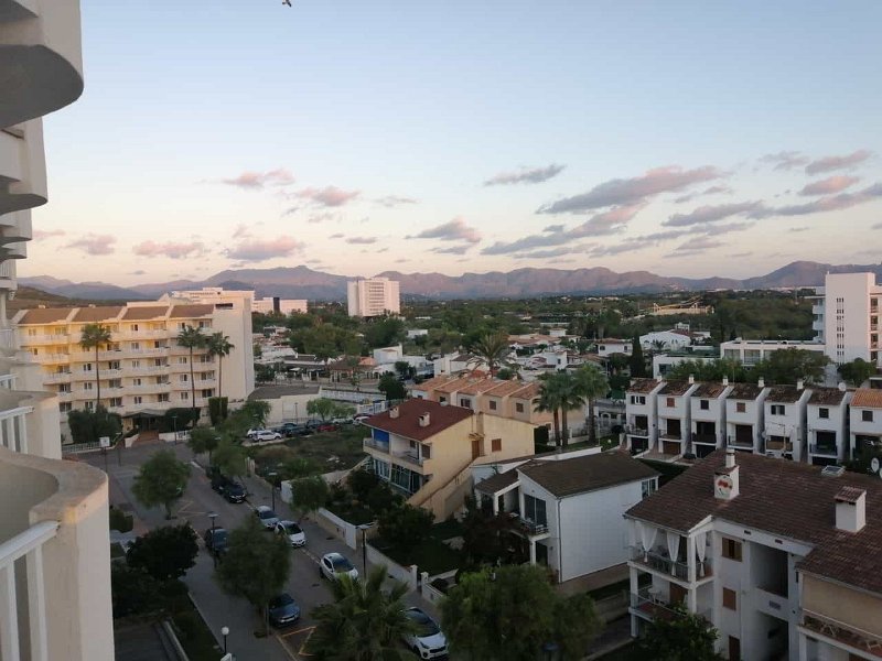 IMG-20211008-WA0002.jpg - Mallorca-Wanderungen - 08.10.2021 Marc-Tal nach Menut (600 Hm, 29k)  Berge vom Balkon aus