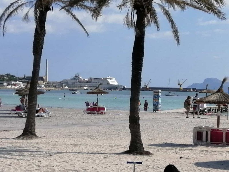 IMG-20211012-WA0001.jpg - Mallorca-Wanderungen - 12.10.2021 Strandwanderung nach S' Oberta (20 Hm, 16k)  großer Besuch am Hafen Alcúdia 