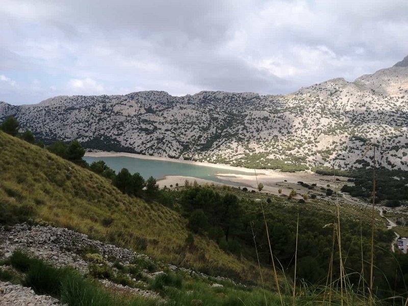 IMG-20211013-WA0001.jpg - Mallorca-Wanderungen - 13.10.2021 Rundwanderung um Tossals Verds (450 Hm, 22k)  Stausee Cúber vom Morro de Cúber