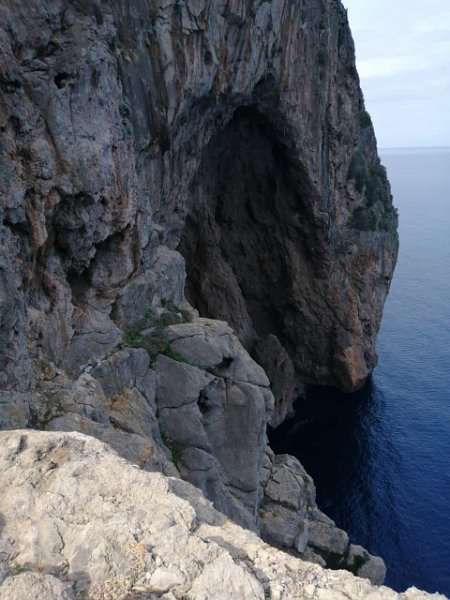 IMG-20211017-WA0006.jpg - Mallorca-Wanderungen - 17.10.2021 Mortitx   Hexenhöhle