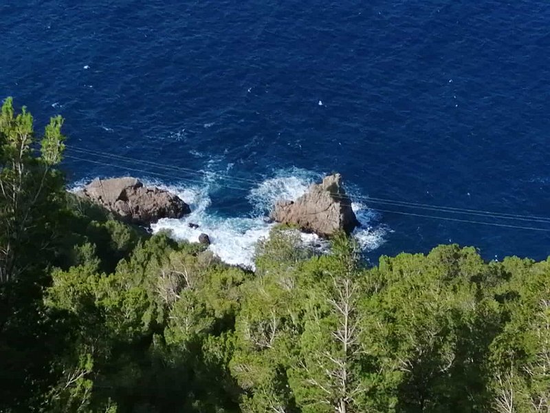 IMG-20211023-WA0004.jpg - Mallorca-Wanderungen - 23.10.2021 Penya del Migdia (200 Hm, 11k)   vom Anstieg: Felsen   