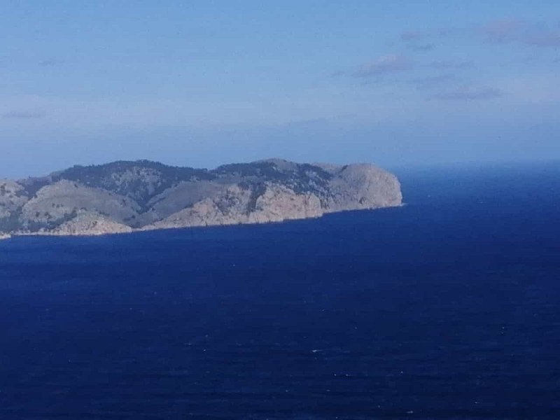 IMG-20211023-WA0007.jpg - Mallorca-Wanderungen - 23.10.2021 Penya del Migdia   vom Anstieg: Cap Formentor  