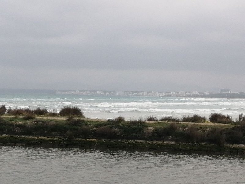 220324_Can_Picafort.jpg - Mallorca-Wanderungen - 24.03.2022 Strandwanderung nach S'Oberta (20 Hm, 20k)  Can Picafort von S'Oberta