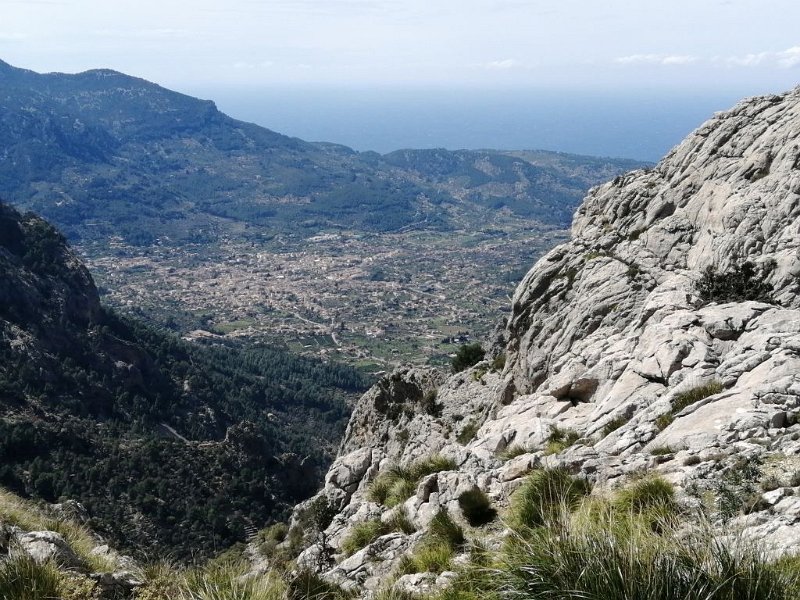 220405_Soller.jpg - Mallorca-Wanderungen - 05.04.2022 Sa Rateta, Na Franquesa (430 Hm, 20k)  Soller, vom Coll de L'Ofre 