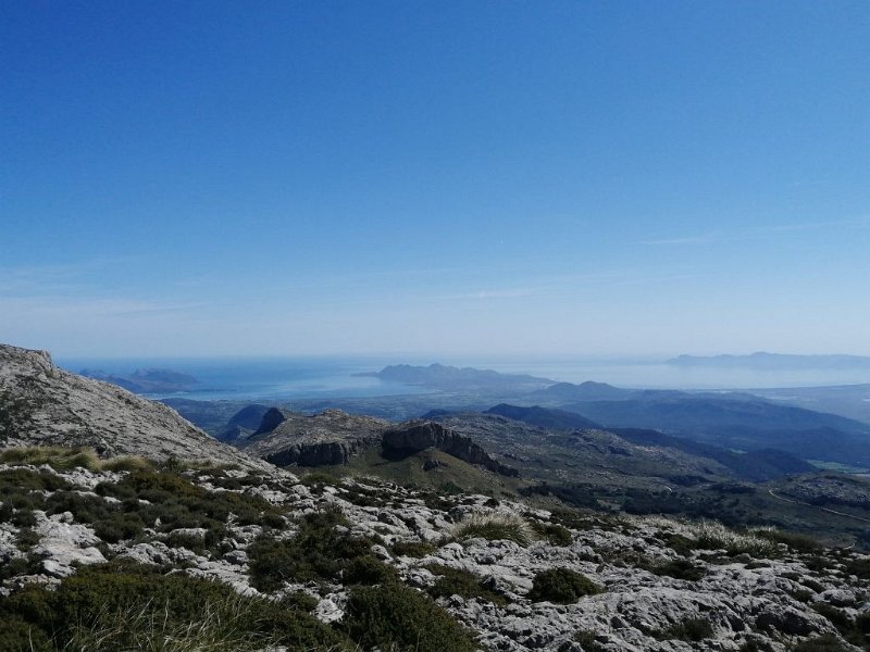 220408_Buchten.jpg - Mallorca-Wanderungen - 08.04.2022 Tomir (730 Hm, 26k)  beide Buchten 