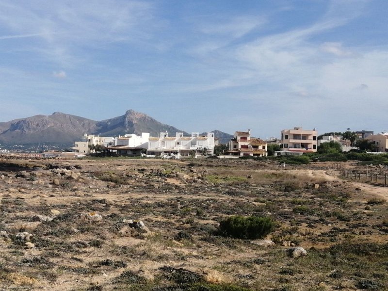 221010_weisse_Haeuser.jpg - Mallorca-Wanderungen Oktober 2022 - 10.10.22 - Son Serra de Marina   Häuser von Son Serra de Marina