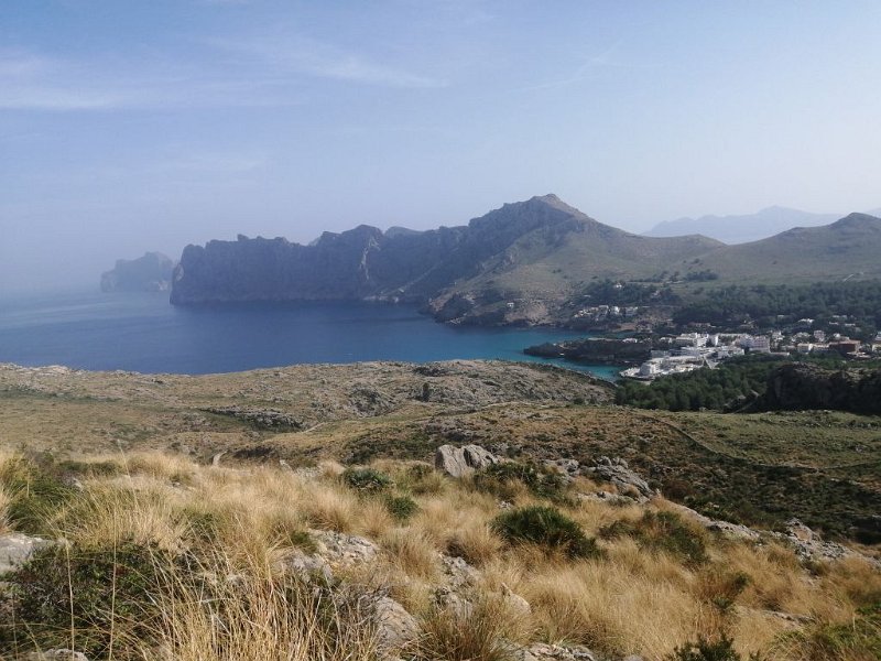 221019_Vicenc.jpg - Mallorca-Wanderungen Oktober 2022 - 19.10.22 - Puig Cornavaques   Vicenc (10k, 4km, 230Hm) 