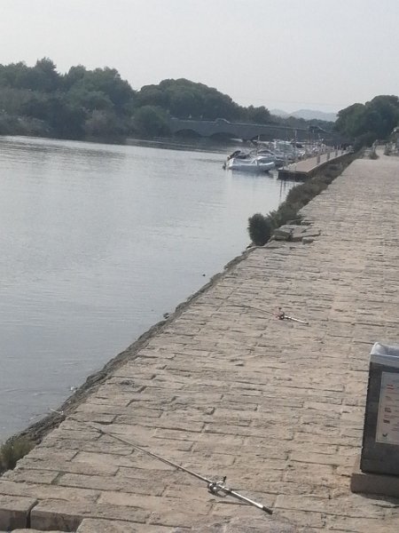 221025_Bootshafen.jpg - Mallorca-Wanderungen Oktober 2022 - 25.10.22 - Strandwanderung nach S' Oberta     Bootshafen S' Oberta