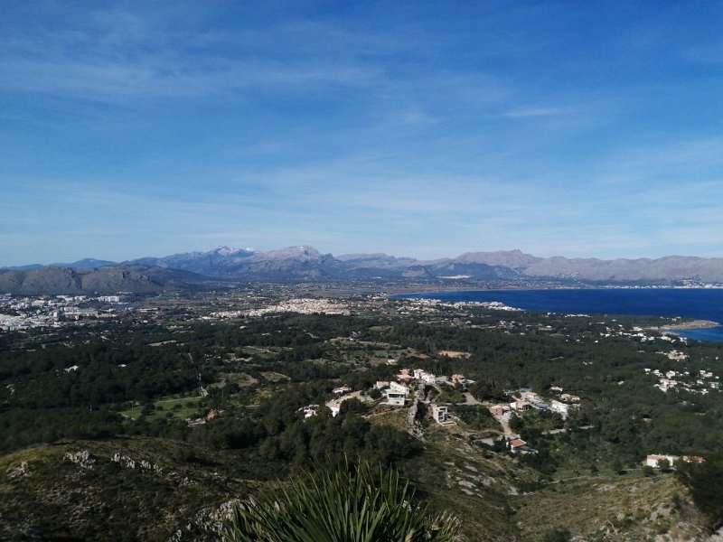 IMG-20230311-WA0000.jpeg - Mallorca-Wanderungen - 11.03.2023 Talaia d' Alcúdia (400 Hm, 20k)  Fernsicht vom Aufstieg zum Vaume