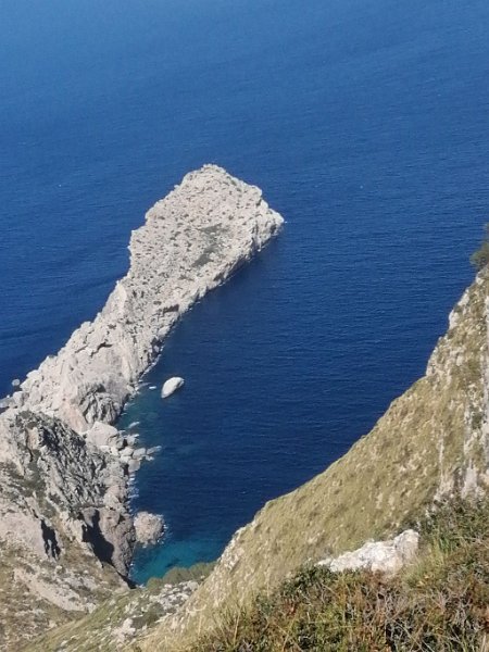 IMG-20230317-WA0010.jpeg - Mallorca-Wanderungen - 17.03.2023 Cornavaquares  eine Bucht vom Abstieg