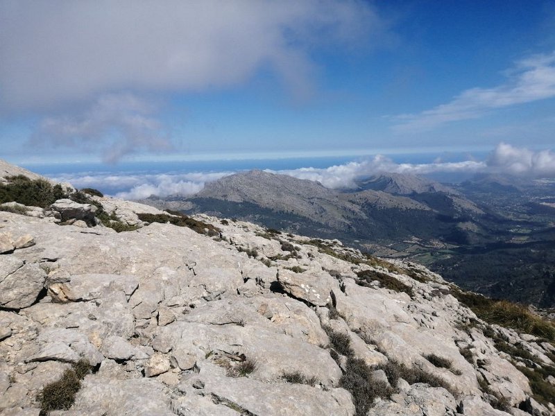 IMG-20230319-WA0005.jpeg - Mallorca-Wanderungen - 19.03.2023 Tomir mit Umrundung  Wolken schleichen um den Tomir
