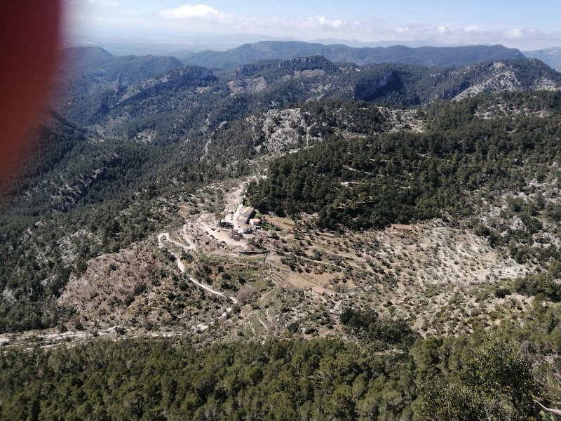 IMG-20230322-WA0003.jpeg - Mallorca-Wanderungen - 22.03.2023 Castel Alaró  Blick auf Es Verger