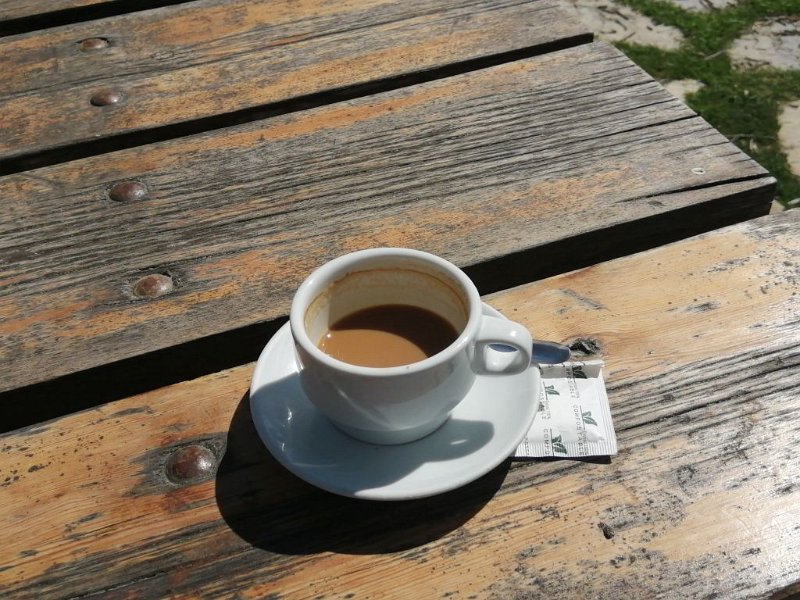 IMG-20230323-WA0002.jpeg - Mallorca-Wanderungen - 23.03.2023 Refugi Tossals Verds  Refugi Tossals Verds: es gibt einen Cortado