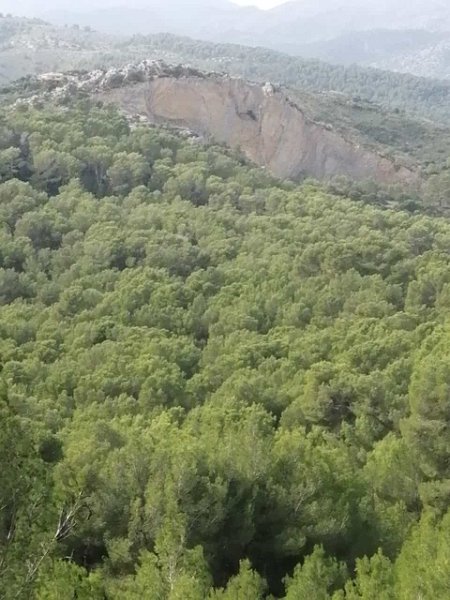 231023_Steinbruch.jpg - Mallorca-Wanderungen Oktober 2023 - 23.10.23 - Puig Sant Marti   Steinbruch