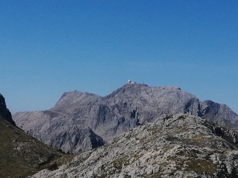 240314_Puig_Major.jpg - Mallorca-Wanderungen März 2024 - 14.03.24 - Puig d'en Galileu  Puig Major 