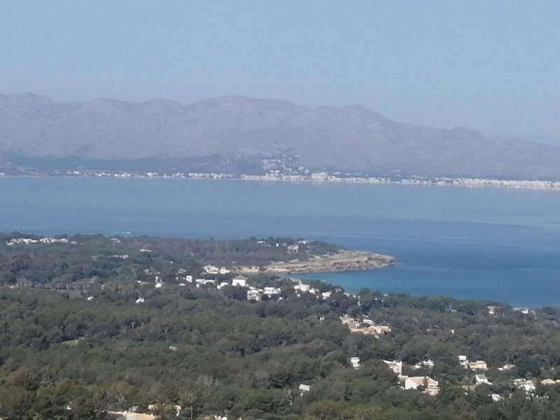 240315_Bucht_Pollenca_Vauma.jpg - Mallorca-Wanderungen März 2024 - 15.03.24 - Talaia d' Alcúdia  (430 Hm, 20k Schritte) Bucht von Pollenca (vom Vauma)