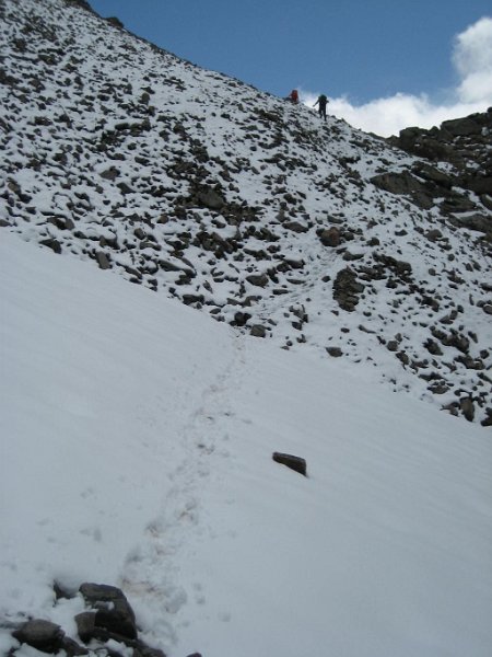 110719_Schneefeld_Kuchenjoechli.jpg - Hüttenwanderung Verwall - 19.07.2011 - Schneefeld zum Kuchenjoch Markus, Helmuth