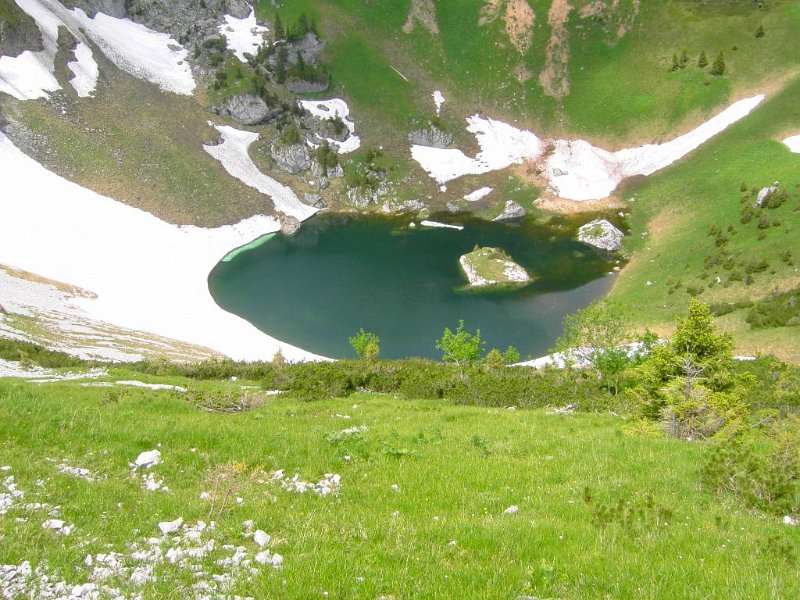 120617_Kessel_See.jpg - 07.06.2012 - Vorderscheinberg - See im Kessel  Doris K., Helmuth