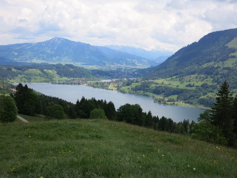 150525_Alpsee.jpg - 25.05.2015 - Salmaser Höhe - Grünten und Alpsee vom Seeblick  Doris, Helmuth