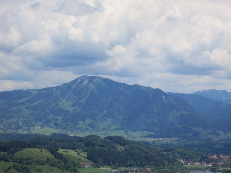 150525_Gruenten.jpg - 25.05.2015 - Salmaser Höhe - Grünten vom Seeblick  Doris, Helmuth