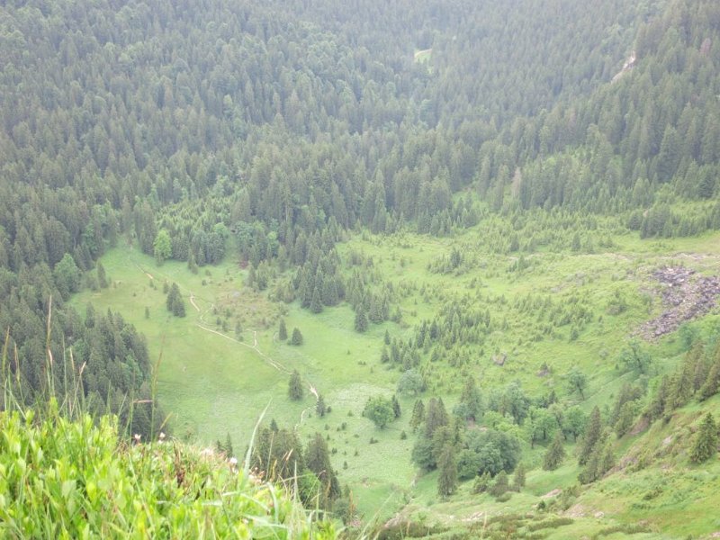 150621_Aufstieg_N_Gipfel.jpg - 21.06.2015 - Brunnenkopf - ein Aufstieg von Norden vom Gipfel  DIE VIER, Elisabeth, Helmuth