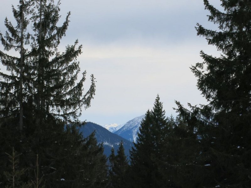 160124_andere.jpg - 24.01.2016 - Hochschergen (Schneeschuh) - andere Berge vom Gipfel   Elisabeth, Helmuth