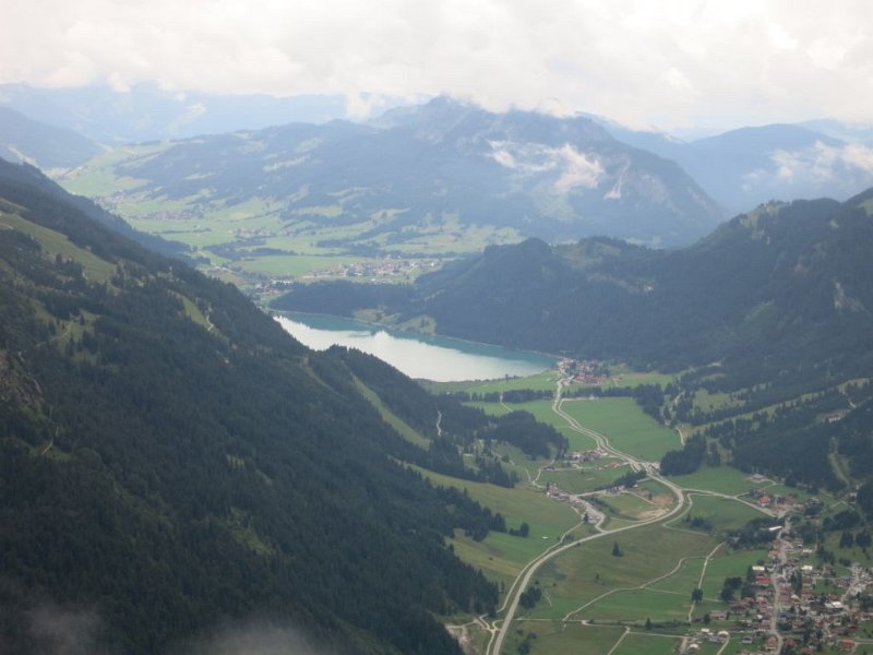 160806_Haldensee_frei.jpg - 06.08.2016 - Gaichtspitze - freie Sicht auf den Haldensee  Luise, Elisabeth, Helmuth