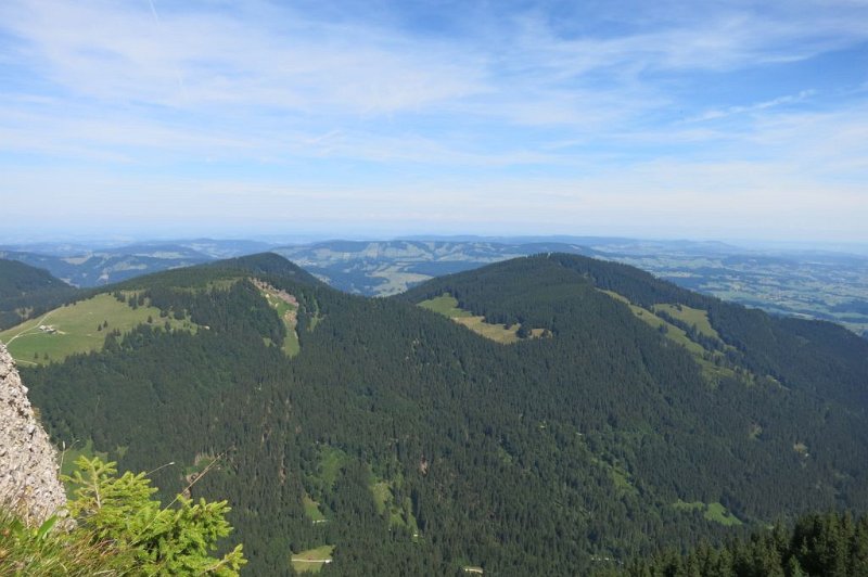 180729_Gschwendner-Immenstaedter-Horn.jpg - 29.07.2018 - Steineberg, Stuiben - vom Gipfel Steineberg, Gschwendner und Immenstädter Hörnle  Helmuth