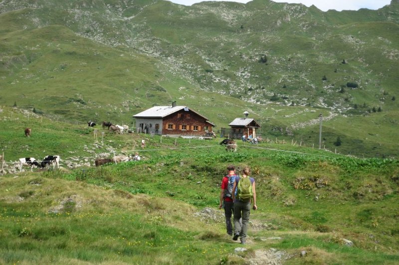 180811_Alpe.jpg - 11.08.2018 - Hoher Ifen - vom Aufstieg, Ifersguntalpe  Elisabeth, Helmuth