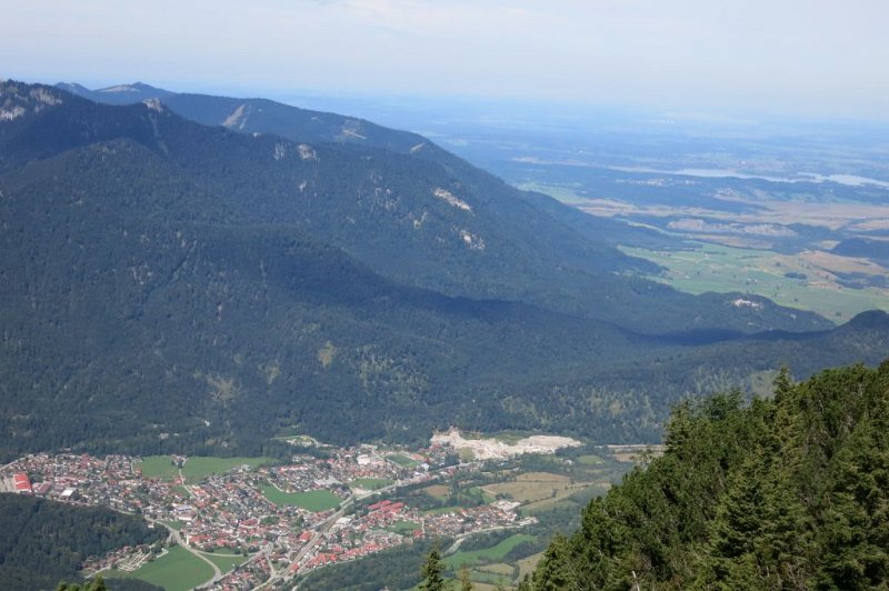 180909_Baustelle_Tunnel.jpg - 09.09.2018 - Hoher Fricken - vom Aufstieg, Baustelle Tunnel Oberau  Elisabeth, Helmuth