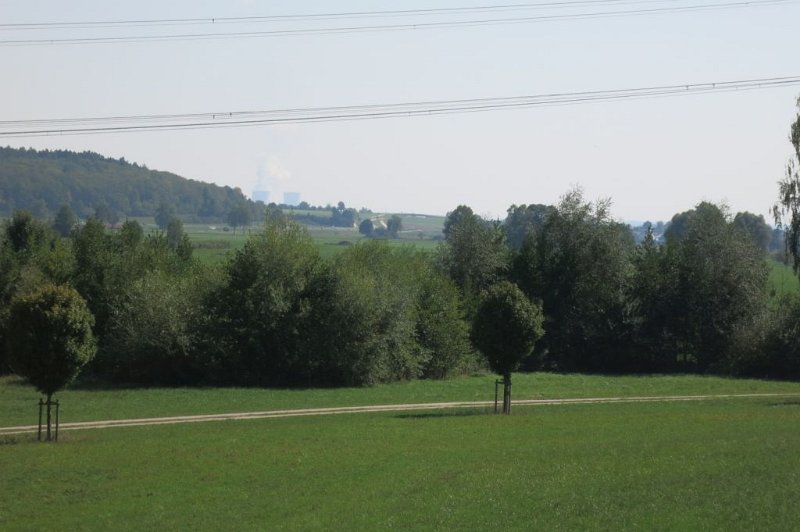 180916_Gundremmingen.jpg - 16.09.2018 - Donautal Radelspaß - von Hermaringen, Gundremmingen  Helmuth mit Rad