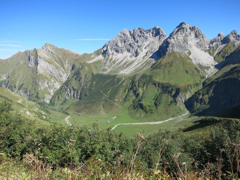 190929_Kaseralm.jpg - 29.09.2019 - Gerstruben, Älpelesattel, Oytalhaus - vom Sattel - Kaseralm  Elisabeth, Helmuth