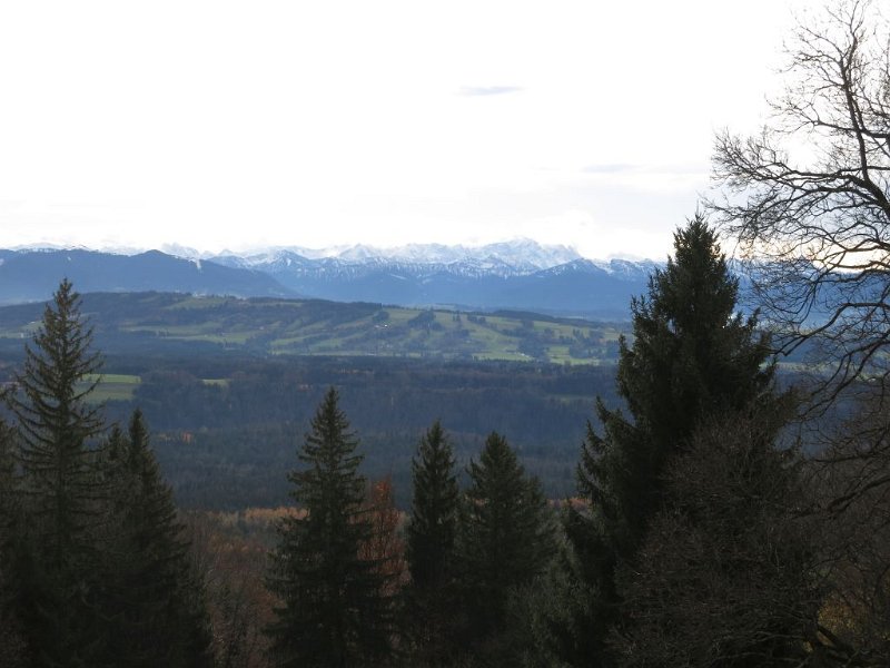 Berge_1.jpg - 23.11.2019 - Stollenweg Peißenberg - vom Hohenpeißenberg - Fernsicht  Elisabeth, Helmuth
